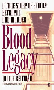 Blood Legacy by Judith Reitman