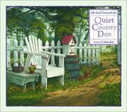 Cover of: Quiet Country Days 2002 Wall Calendar