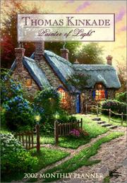 Cover of: A Peaceful Time 2002 Scripture Monthly Calendar Planner by Thomas Kinkade
