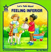Let's Talk About Feeling Inferior by Joy Berry