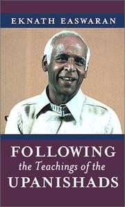 Cover of: Following the Teachings of the Upanishads by Eknath Easwaran