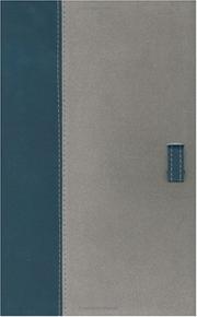 Cover of: The Holman Ultrathin Bible Classic Edition: Holman Christian Standard , Slide Tab, Blue-gray, Bonded Leather