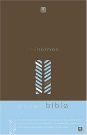 Cover of: Holman CSB Student Bible, Brown/Blue