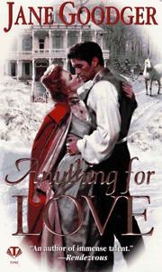 Cover of: Anything for Love by Jane Goodger (Blackwood)