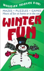Cover of: Winter Fun: Hours of Fun at Home or in the Car (Holiday Activity Pads)