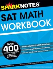 Cover of: SAT Math Workbook (SparkNotes Test Prep) (SparkNotes Test Prep) by SparkNotes