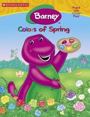 Cover of: Barney's Colors of Spring: Paint With Water Color Activity Book