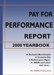 Cover of: Pay for Perforance 2000 Yearbook