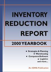 Cover of: Inventory Reduction Report 2000 Yearbook by Joe Mazel, Joe Mazel