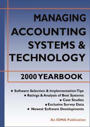 Cover of: Managing Accounting Systems & Technology 2000 Yearbook