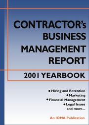 Cover of: Contractor's Business Management & Administration Report 2001 Yearbook
