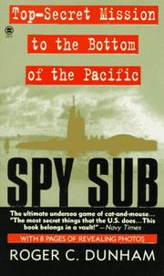 Cover of: Spy Sub by Roger C. Dunham