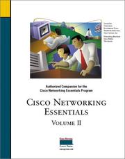 Cover of: Cisco Networking Essentials Volume II by Cisco Systems Inc, Vito Amato