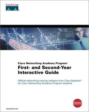 Cover of: Cisco Networking Academy Program: First- and Second-Year Interactive Guide