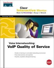 Cover of: CIM Voice Internetworking, VoIP Quality of Service | Cisco Systems