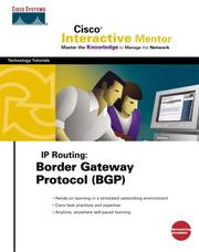 Cover of: Ip Routing: Border Gateway Protocol (Bgp) (Cisco Interactive Mentor)