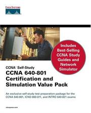 Cover of: CCNA 640-801 Certification and Simulation Value Pack by Cisco Press