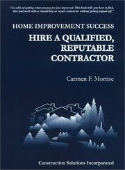 Cover of: Home Improvement Success | Carmen F. Mortise