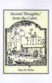 Cover of: Second Thoughts/From the Cabin