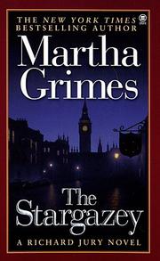 Cover of: The Stargazey (Richard Jury Mysteries) by Martha Grimes