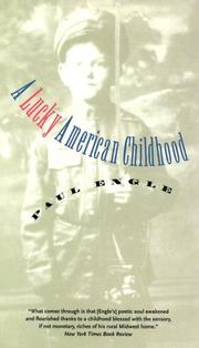 Cover of: A Lucky American Childhood (Singular Lives)