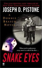 Cover of: Snake eyes by Joseph D. Pistone