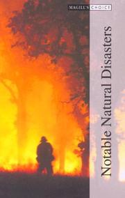 Cover of: Notable Natural Disasters Volume 3 by 
