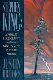 Cover of: Stephen King: A Primary Bibliography of the World's Most Popular Author