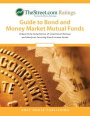 Cover of: Weiss Rating's Guide to Bond and Money Market Mutual Funds by Inc. Weiss Ratings, Inc. Weiss Ratings