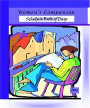 Cover of: Women's Companion Schedule Book of Days