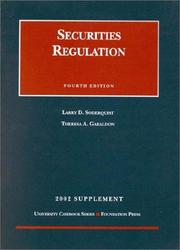 Cover of: Supplement to Securities Regulation