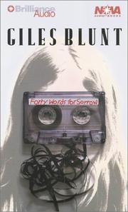 Cover of Forty Words for Sorrow (Nova Audio Books)