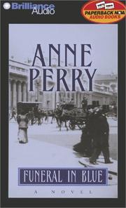 Cover of Funeral in Blue (William Monk)