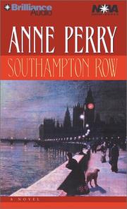 Cover of Southampton Row (Thomas and Charlotte Pitt)