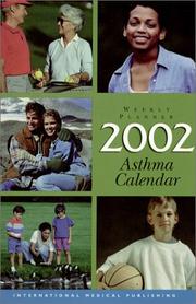 Cover of: Asthma 2002 Weekly Planner and Calendar