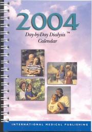 Cover of: 2004 Dialysis Calendar