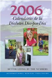 Cover of: 2006 Calendario de la Diabetes Dia-por-Dia