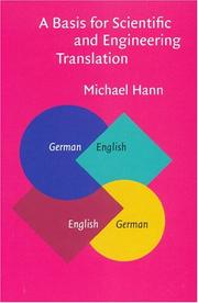 A Basis for Scientific and Engineering Translation by Michael Hann