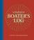 Cover of: Chapman Boater's Log