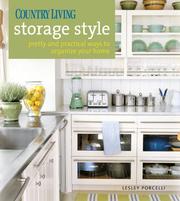 Cover of: Country Living Storage Style by Lesley Porcelli