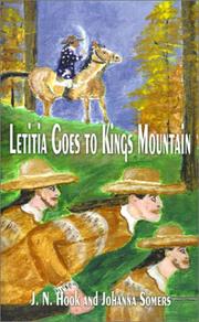 Cover of Letitia Goes to Kings Mountain by J. N. Hook