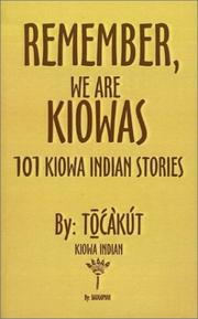 Cover of: Remember, We Are Kiowas