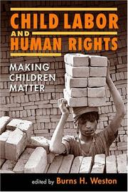 Cover of: Child Labor And Human Rights: Making Children  Matter