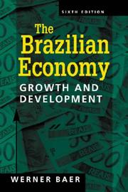 Cover of: Brazilian Economy by Werner Baer