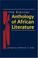 Cover of: The Rienner Anthology of African Literature