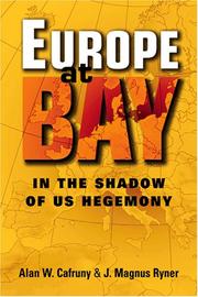 Cover of: Europe at Bay: In the Shadow of US Hegemony