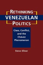 Cover of: Rethinking Venezuelan Politics by Steve Ellner
