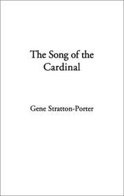 Cover of: The Song of the Cardinal by Gene Stratton-Porter