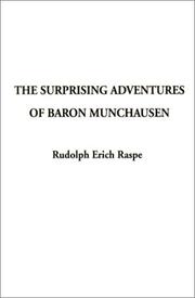 Cover of: The Surprising Adventures of Baron Munchausen by Rudolf Erich Raspe