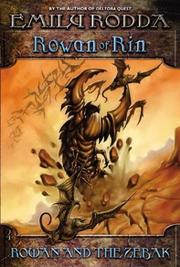 Cover of: Rowan and the Zebak (Rowan of Rin, 4) | Emily Rodda